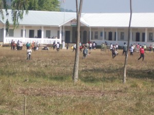 School near clearance area