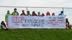 PSALM students participate in PAX Cluster Bomb Divestment Campaign